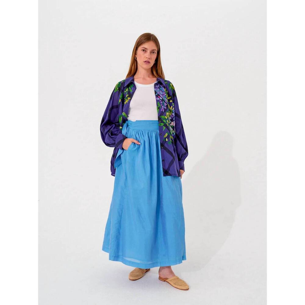 NEW MII COLLECTION marie agnes skirt in myosotis